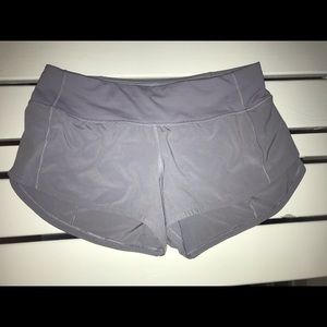 Lulu lemon speed up shorts